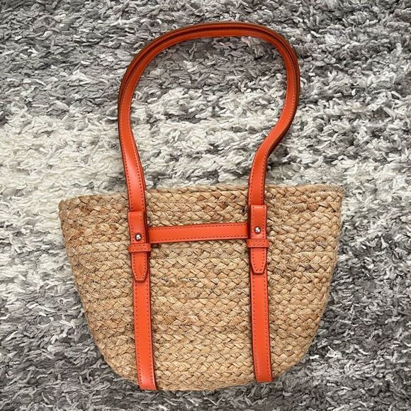 NWT Zara Jute Midi Tote Bag - Picture 7 of 9